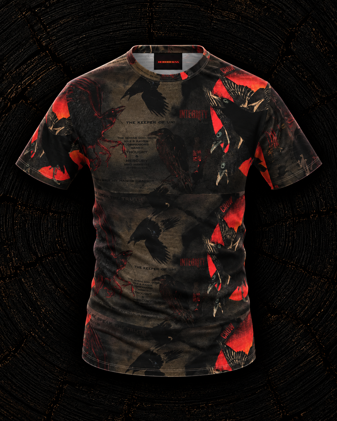 Crow Raven 5 Totem Tee • Gods