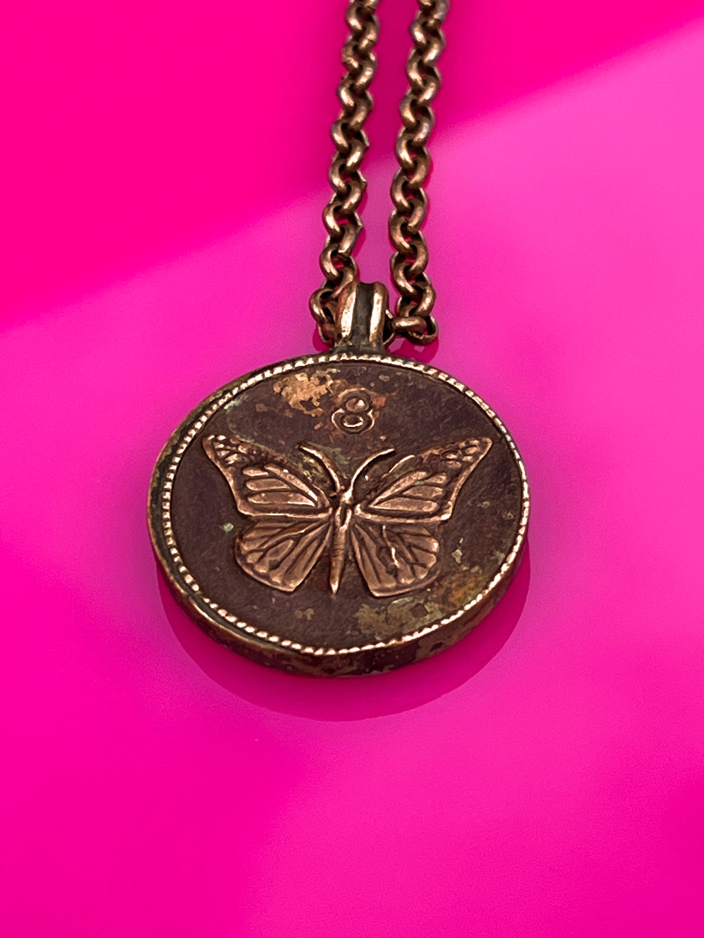 Monarch Butterfly 8 Power pendant