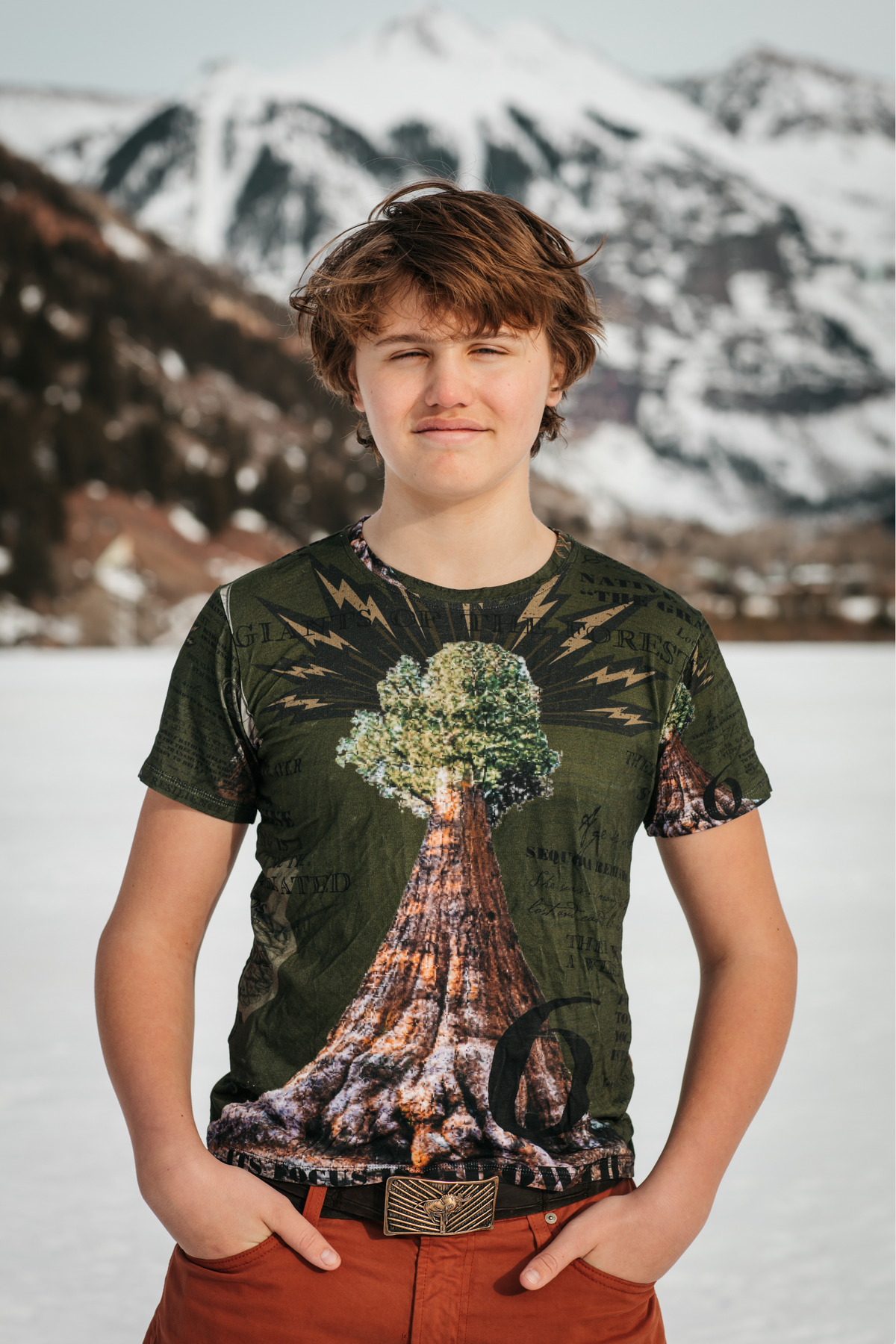 Sequoia Tree 6 Totem Tee • Nature Nymphs