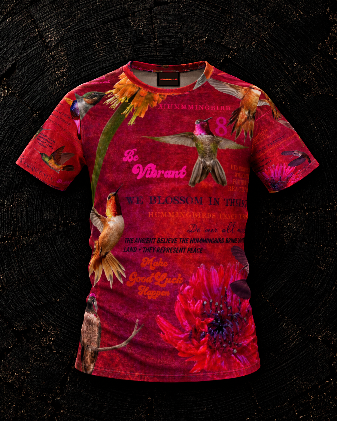 Electric Hummingbird 8 Totem Tribe Tee