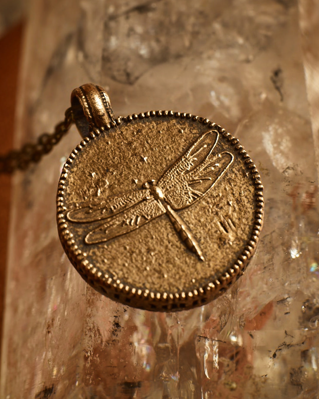 Dragonfly Power pendant