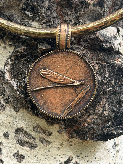 Dragonfly Power pendant