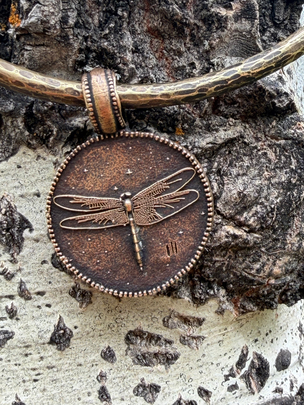 Dragonfly Power pendant