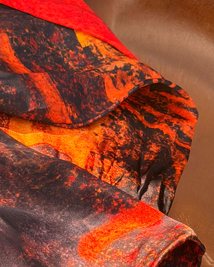 Fire Horse 1 Silk Scarf