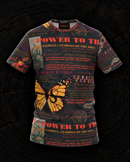Monarch Butterfly 8 Totem Tee • Gods