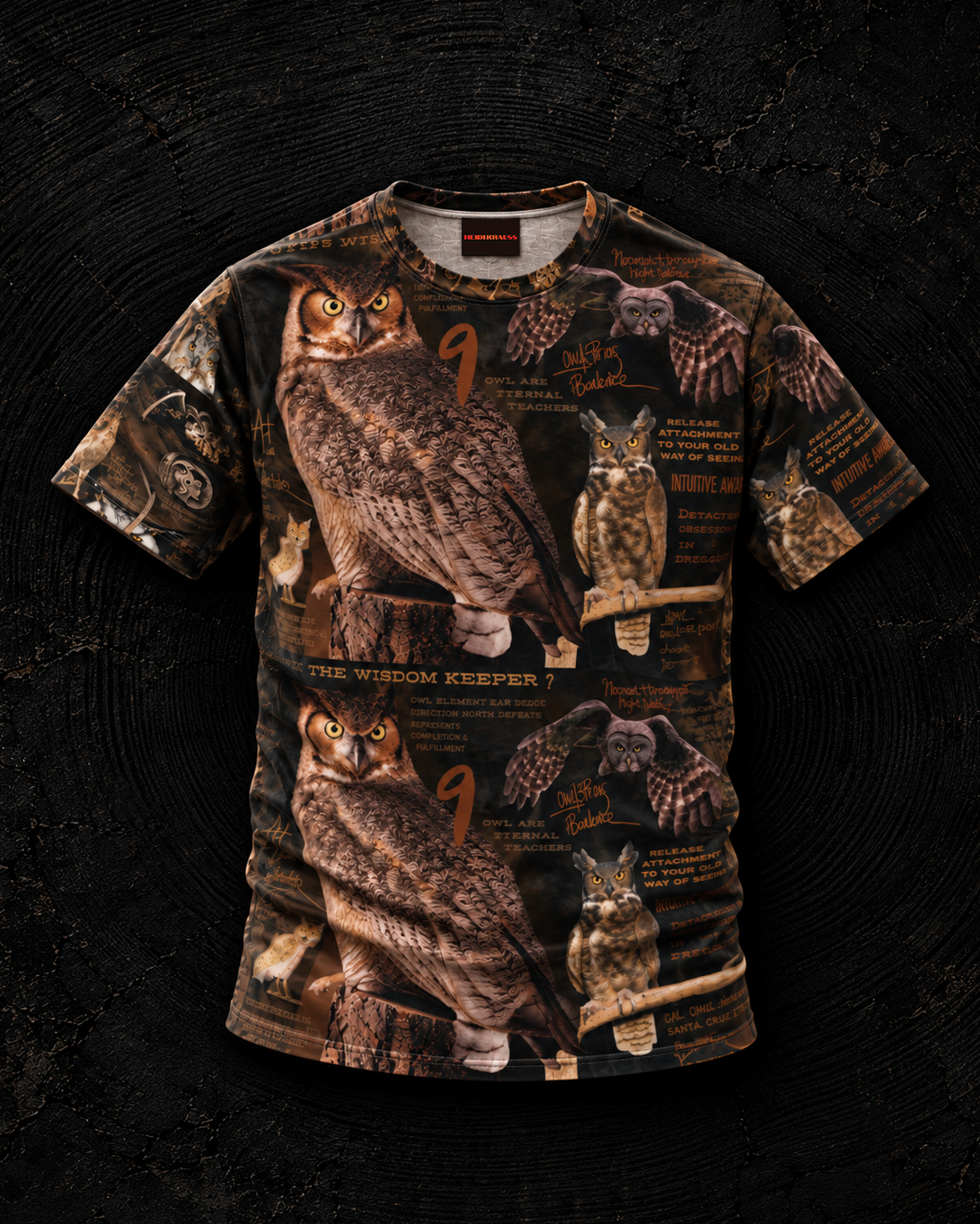 Owl 9 Totem Tee • Goddesses