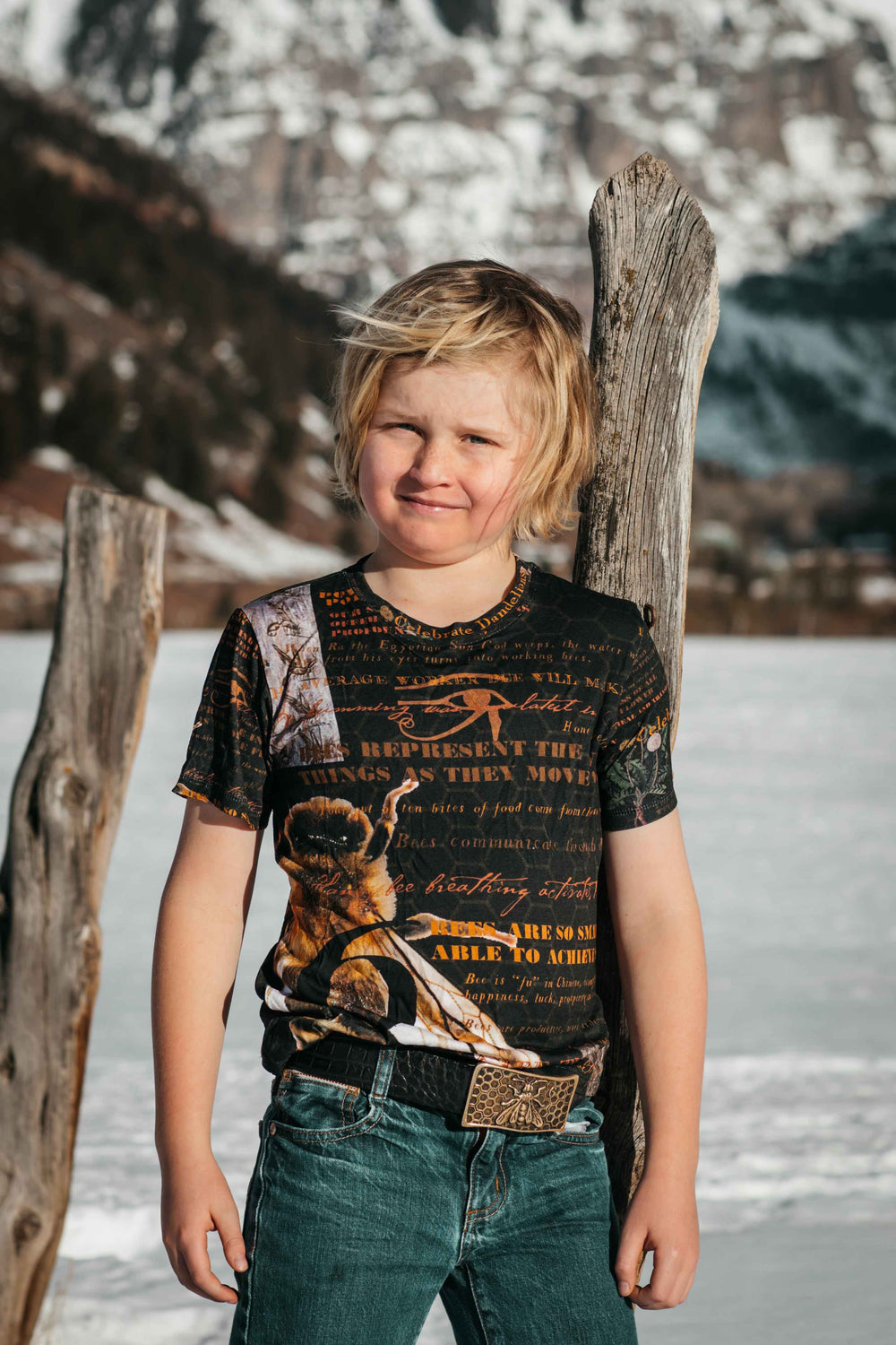 High Vibe Honey Bee 6 Totem Tribe Tee