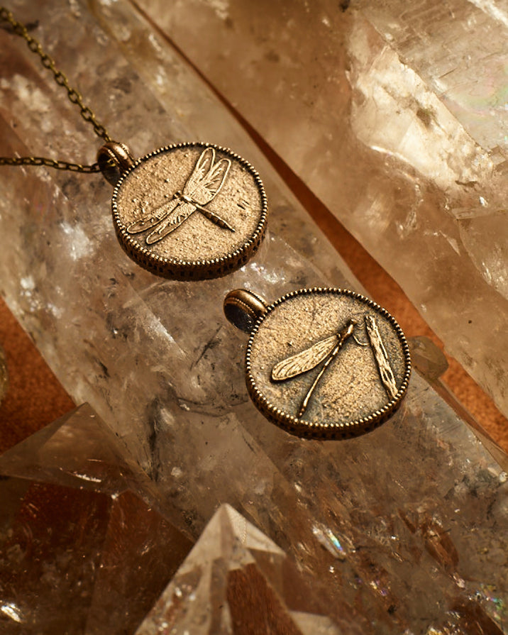 Dragonfly Power pendant