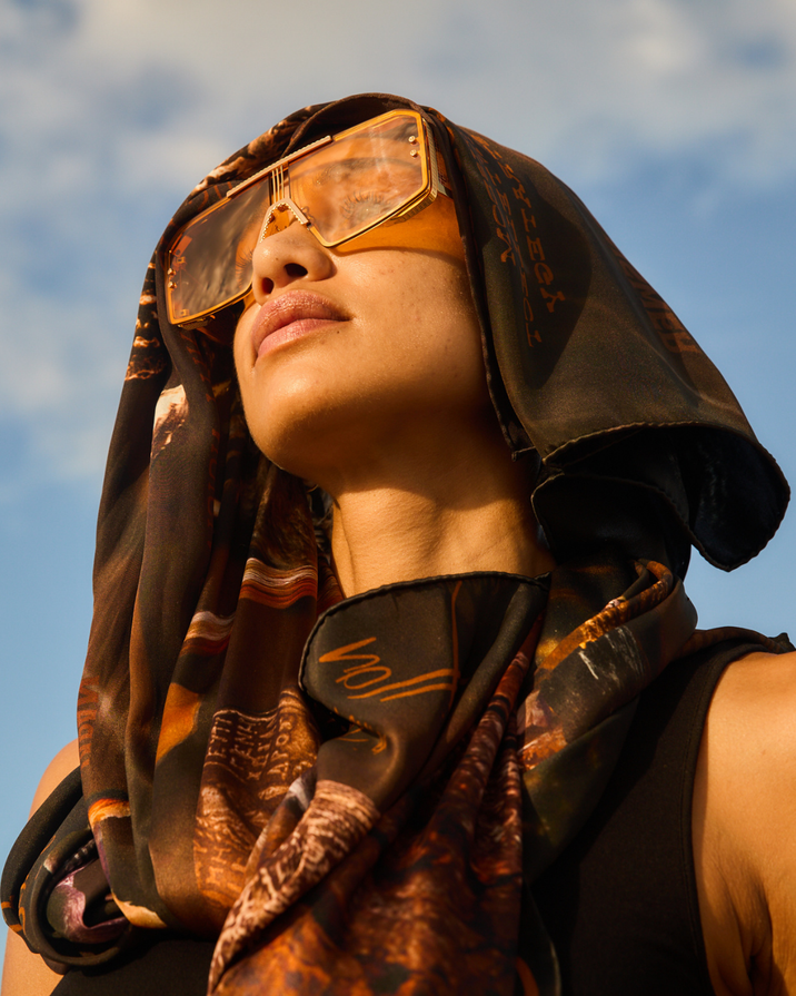 Owl 9 Silk Scarf