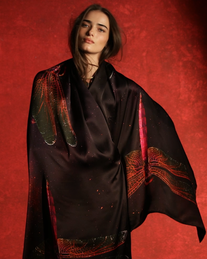 Dragonfly 111 Silk Scarf